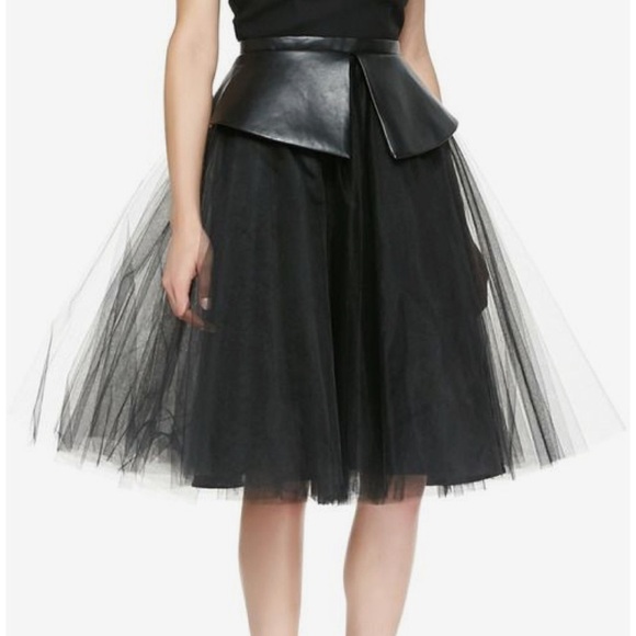 NWT! $650 Nha Khanh Navy Blue Strapless Tulle Dress Size 6 Party Wedding Prom - Picture 3 of 14